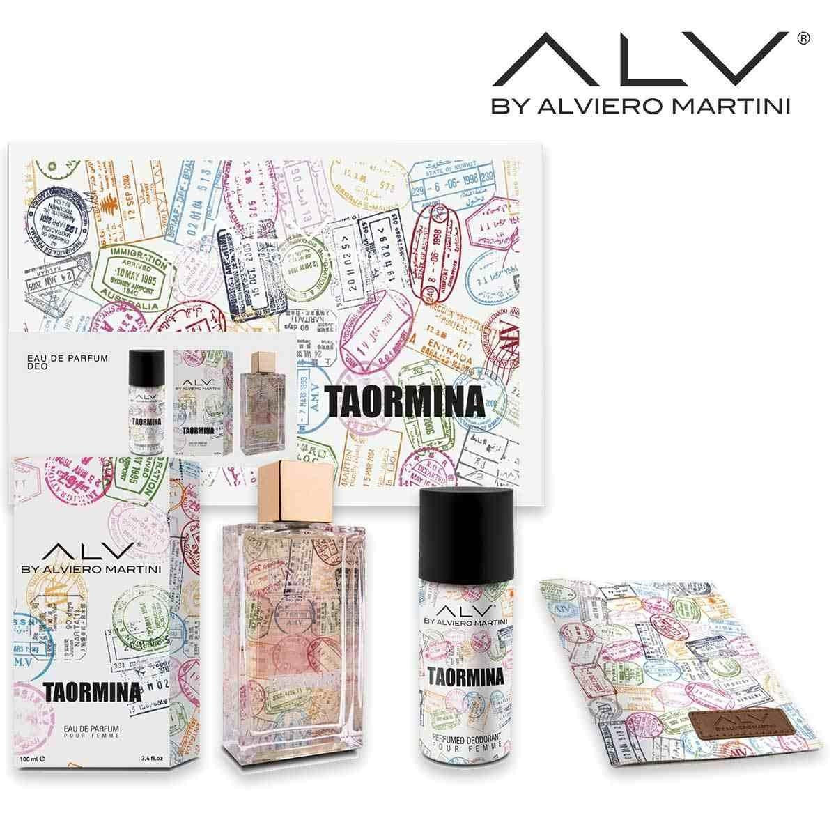Alviero Martini Taormina Edp 100 ml + Deo 150 ml + Naisten passikotelo