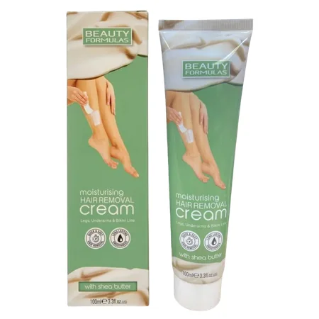 Beauty Formulas Moisturising Hair Removal Cream With Shea Butter - 100 ml