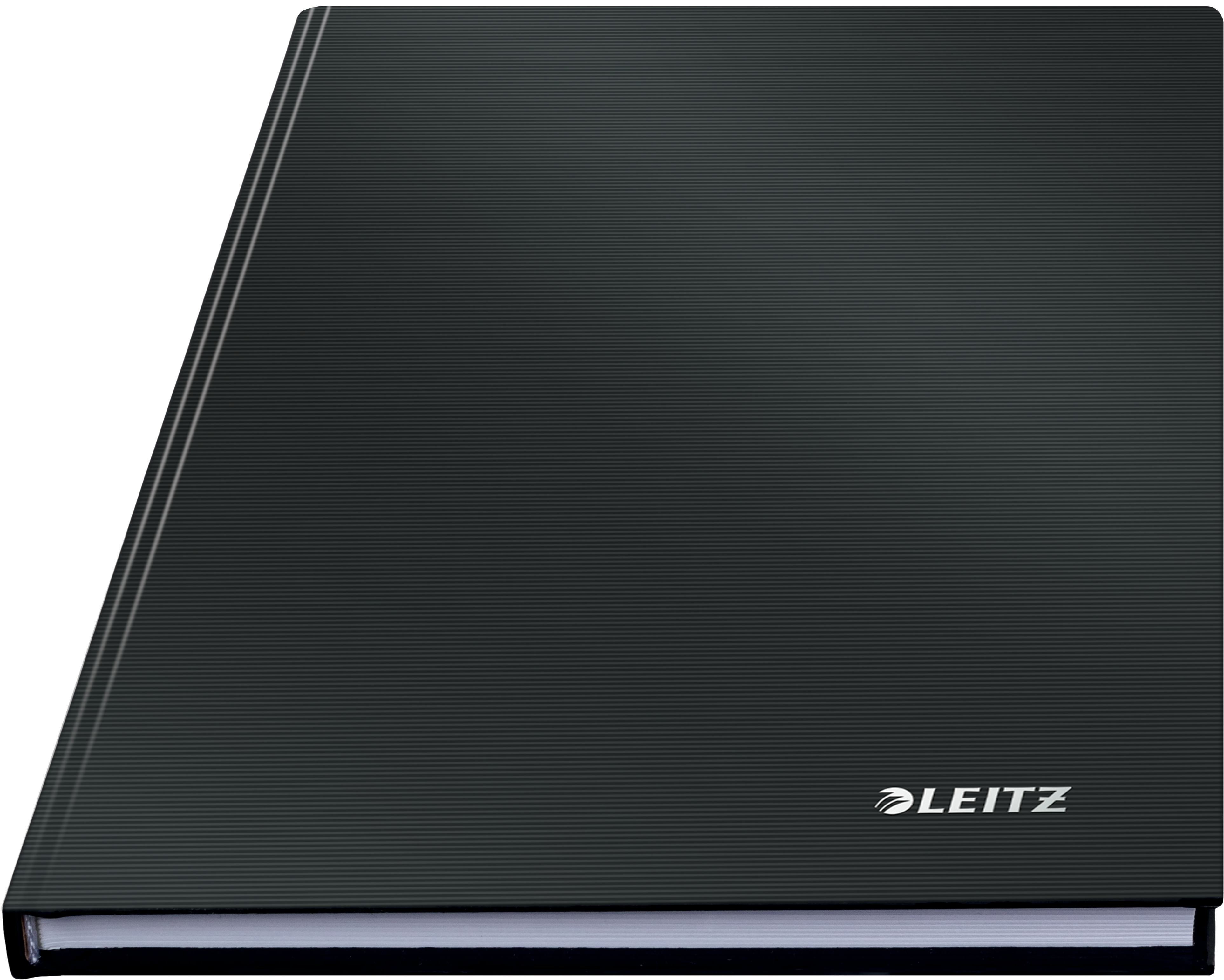 Leitz Notebook Solid Hardcover A5 Ruled 90 gram 80 sheets Black