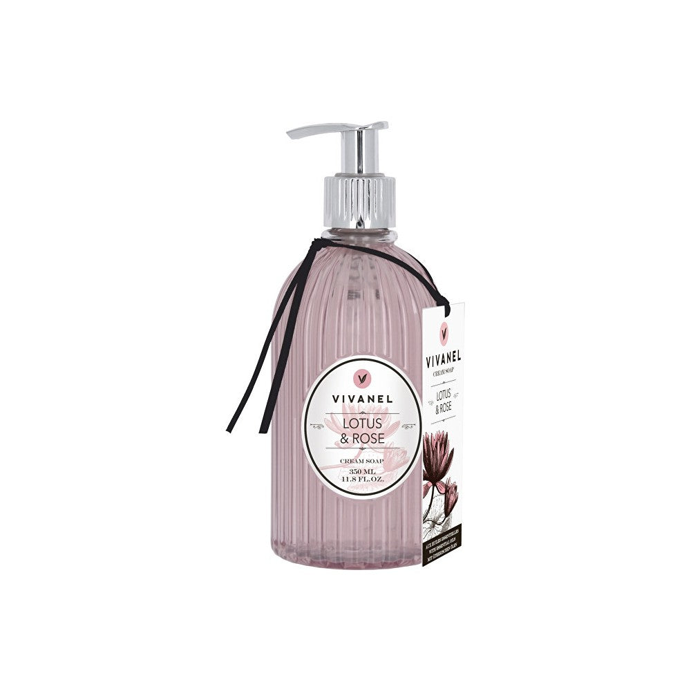 Vivian Gray Vivanel Lotus&Rose nestesaippua kermassa 350 ml