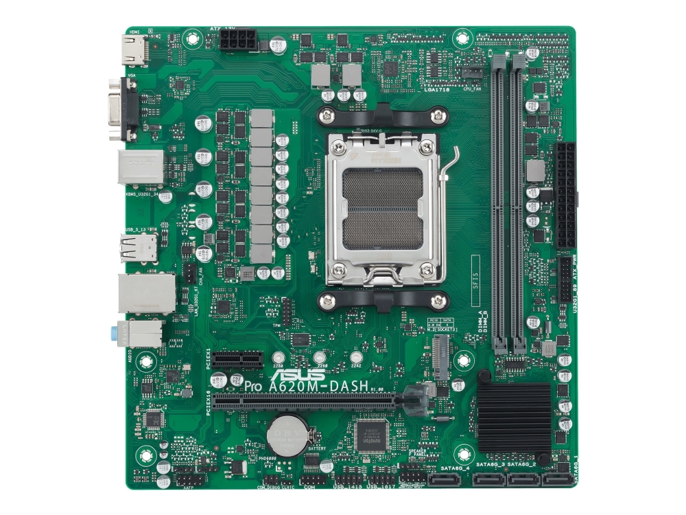 Asus A620M-DASH-CSM AM5 mATX -emolevy
