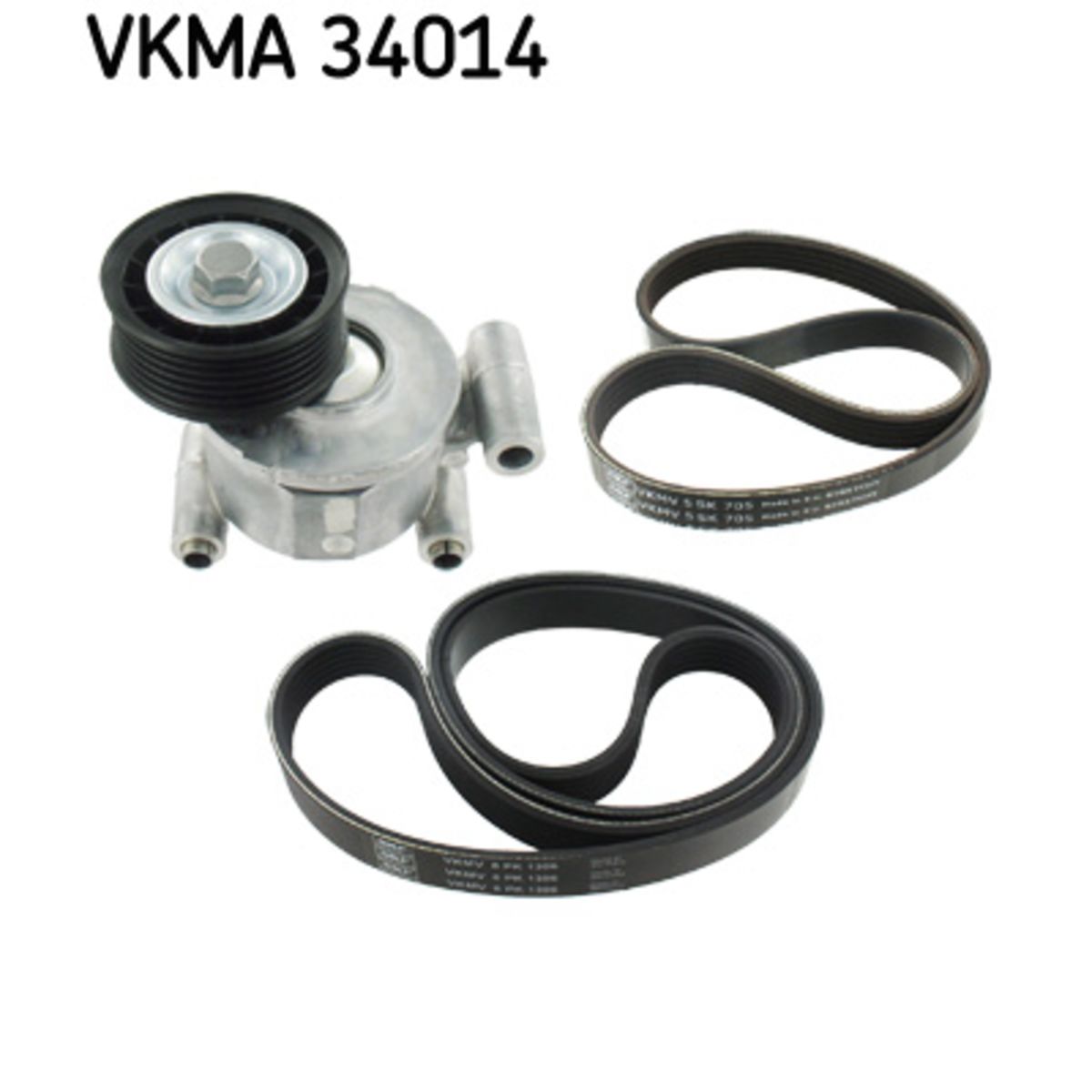Moniurahihnasarja SKF VKMA 34014