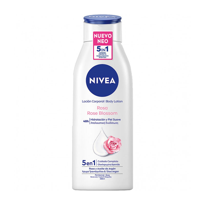 Nivea Rose Blossom Body Lotion 5 in 1 400 ml