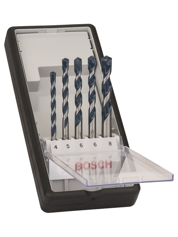 Bosch 5-os. Robust Line -betoniporanteräsarja CYL-5 4; 5; 6; 6; 8 mm