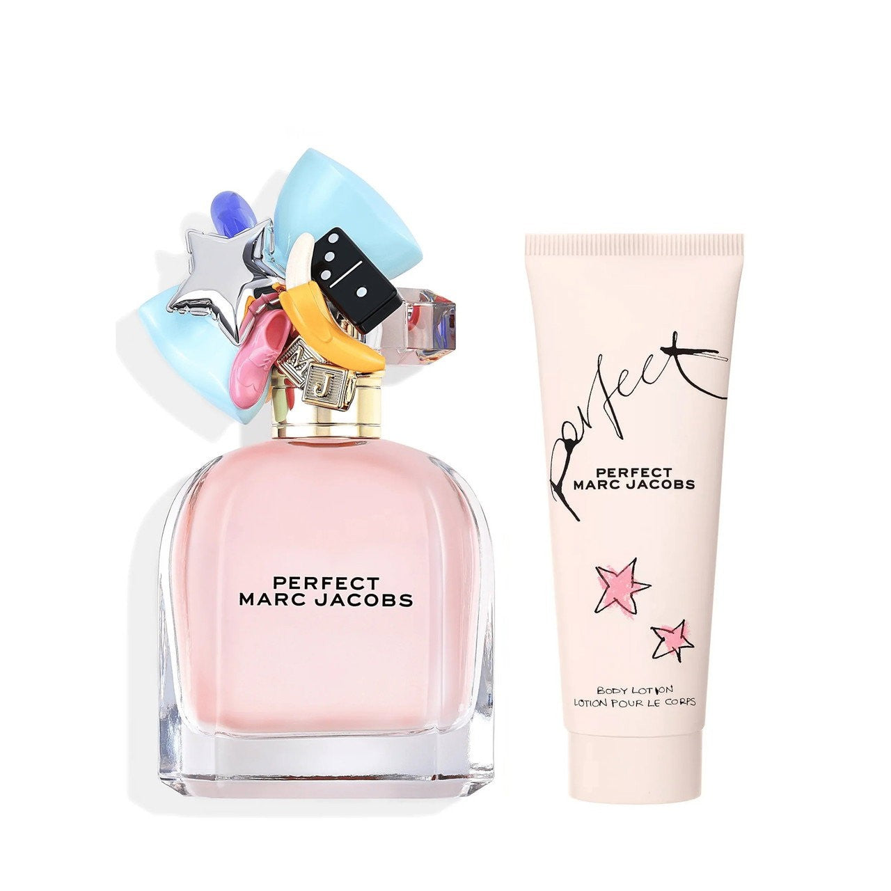 Marc jacobs Set Marc Jacobs: Perfect Eau De Parfum naisille 50 ml + Perfect Moisturizing vartalovoide 75 ml