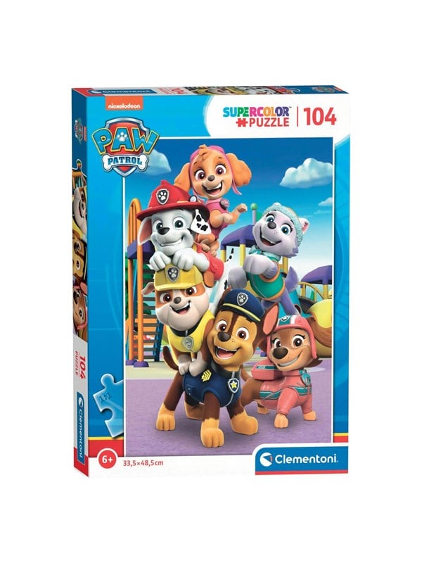 Clementoni Puzzle - PAW Patrol 104pcs. Lattia