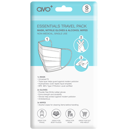 AVO+ Essentials Travel Kit - pieni