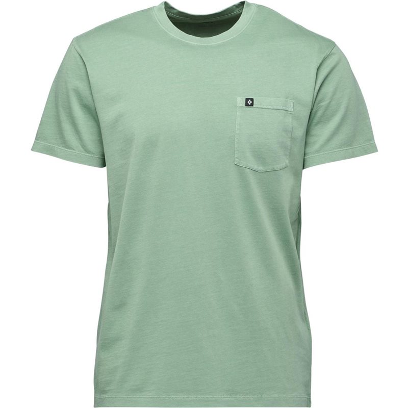 Black Diamond M Diamond Patch Ss Pocket Tee Laurel Green - L