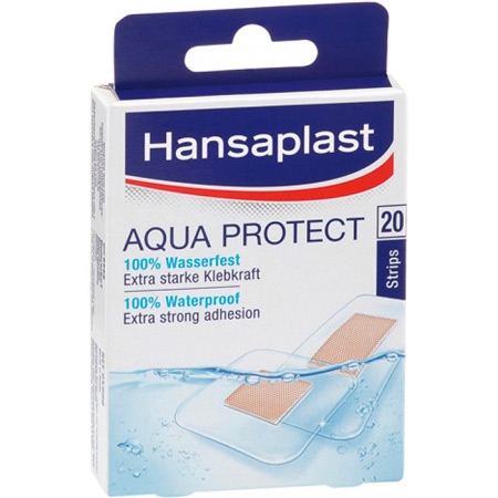 Hansaplast Aqua Protect laastarit - 20 kpl