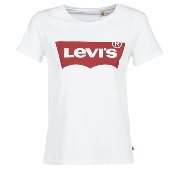 LEVI'S ® Paita 'Perfect Tee' punainen / offwhite