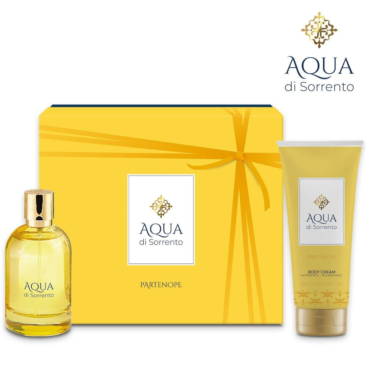 Aqua Di Sorrento Partenope Lahjasetti (Edp 100Ml + Vartalovoide 200Ml)