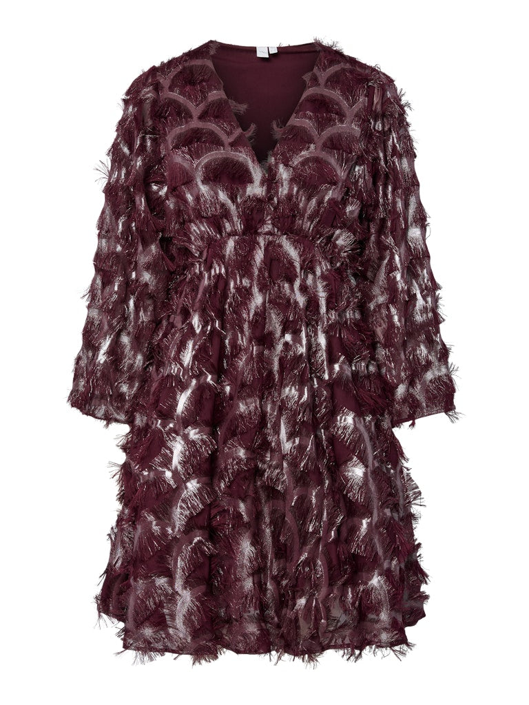 Y.A.S naisten mekko YASPAZILLA 7/8 DRESS, Port Royale