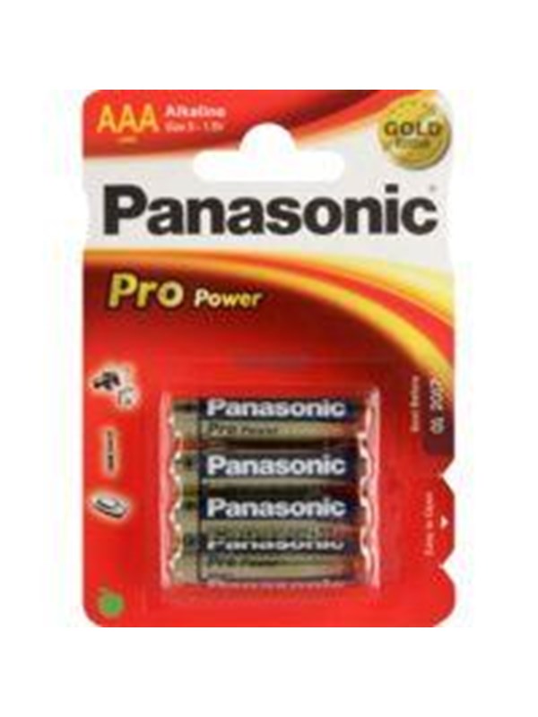 Panasonic Alkaline Paristo LR03 / AAA Pro Power - 4kpl