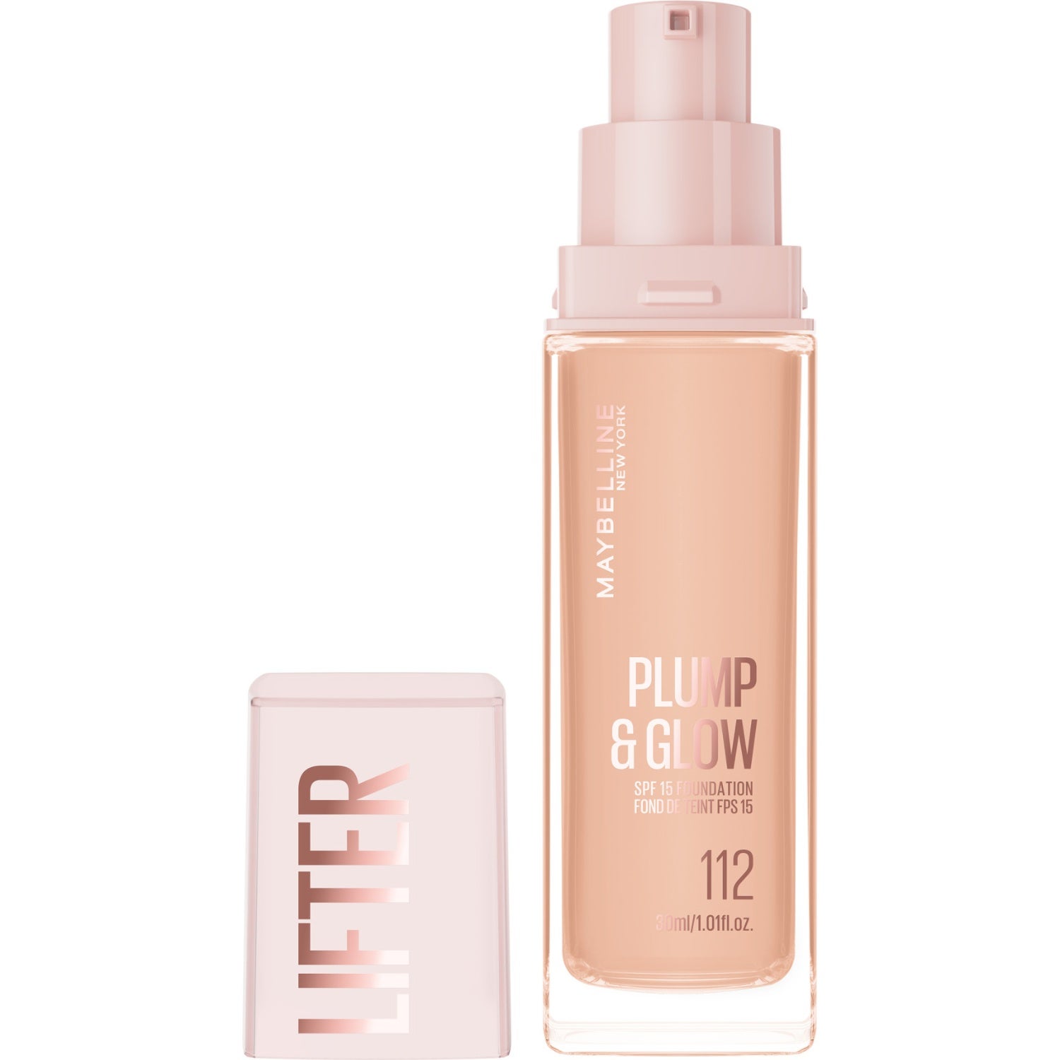 Maybelline Lifter Plump & Glow Foundation 112 - 30 ml