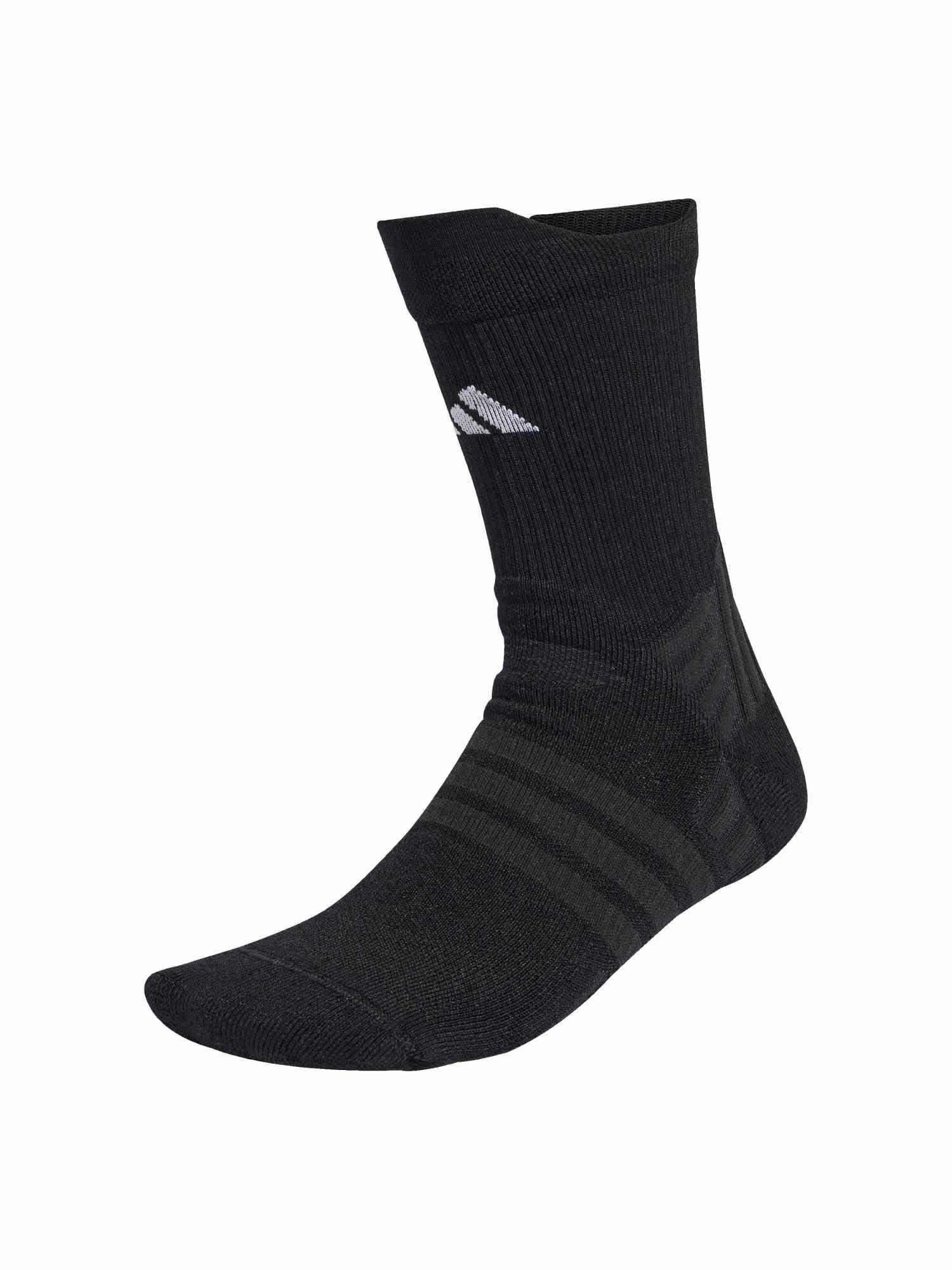 ADIDAS PERFORMANCE Urheilusukat 'TENNIS CREW SOCKS CUSHIONED 1 PAIR'  musta / valkoinen