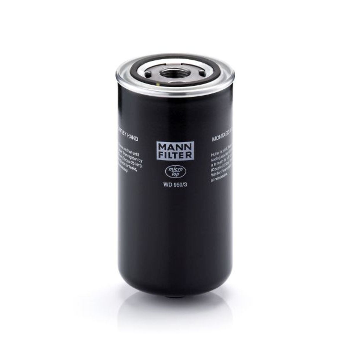 Hydrauliikkasuodatin, automaattivaihteisto MANN-FILTER WD 950/3