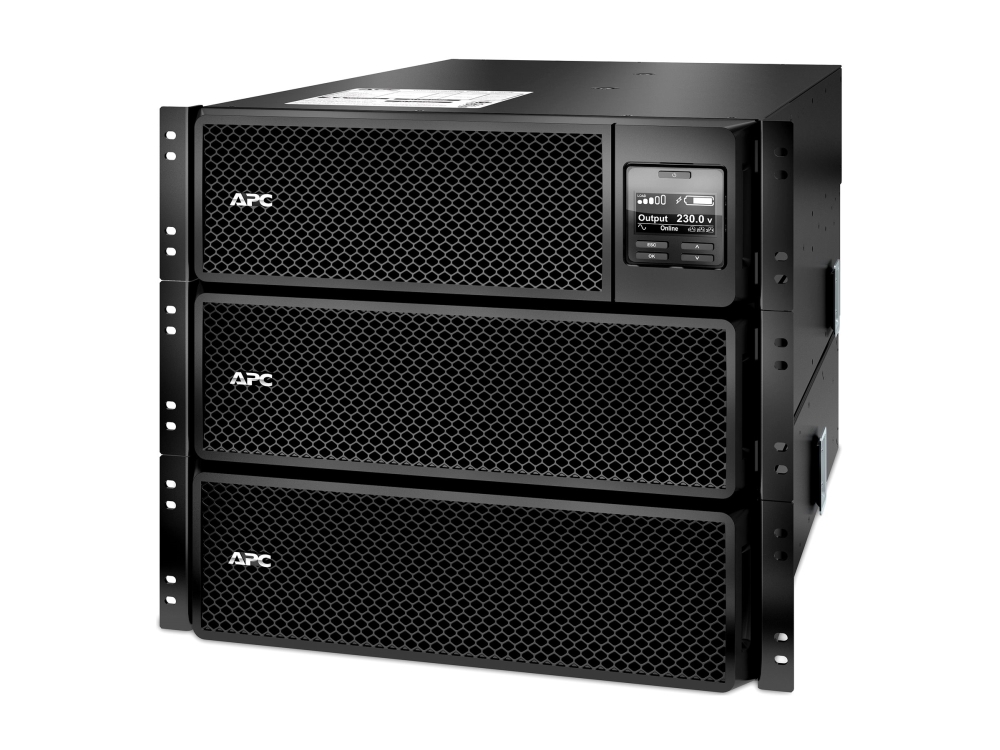 APC Smart-UPS On-Line, Taajuuden kaksoismuunnos (verkossa), 10 kVA, 10000 W, Sini, 100 V, 476 V