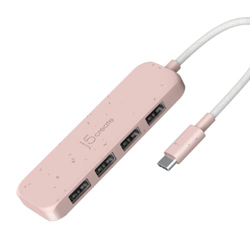 J5 Create Eco-friendly Usb-c To 4-port Type-a Gen 2 Hub