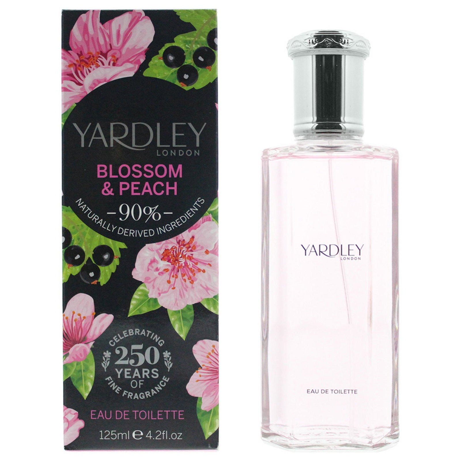 Yardley Blossom & Peach Eau de Toilette naisille 125 ml