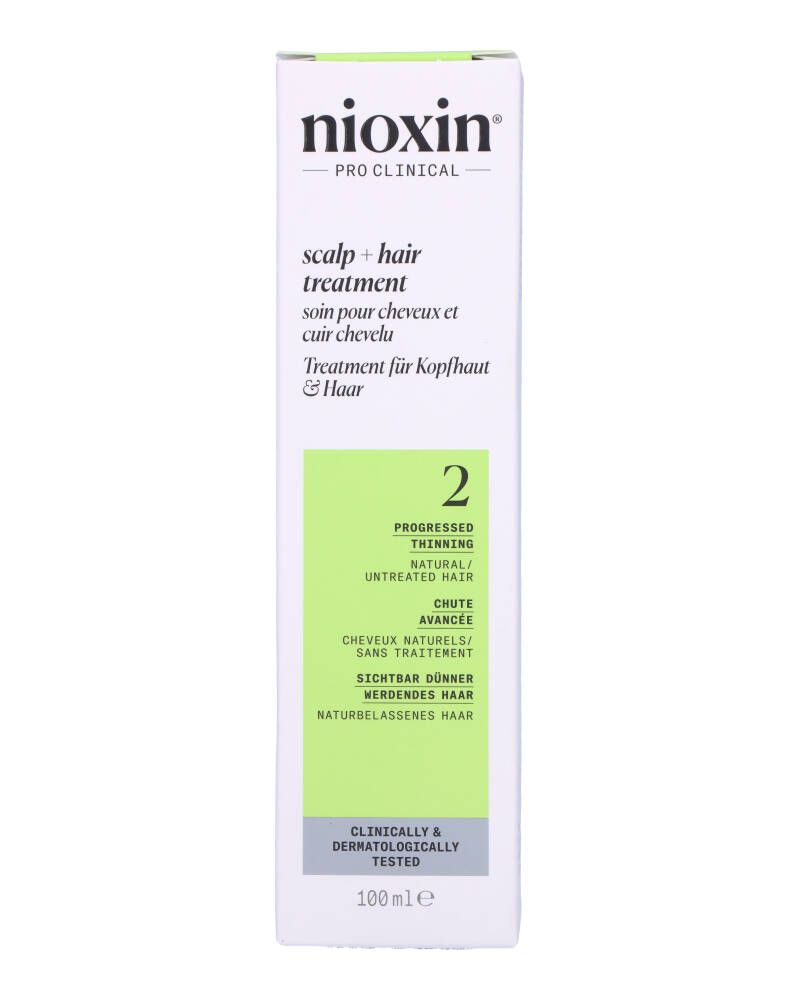 Nioxin System 2 Scalp Treatment for Thinning Hair 100 ml