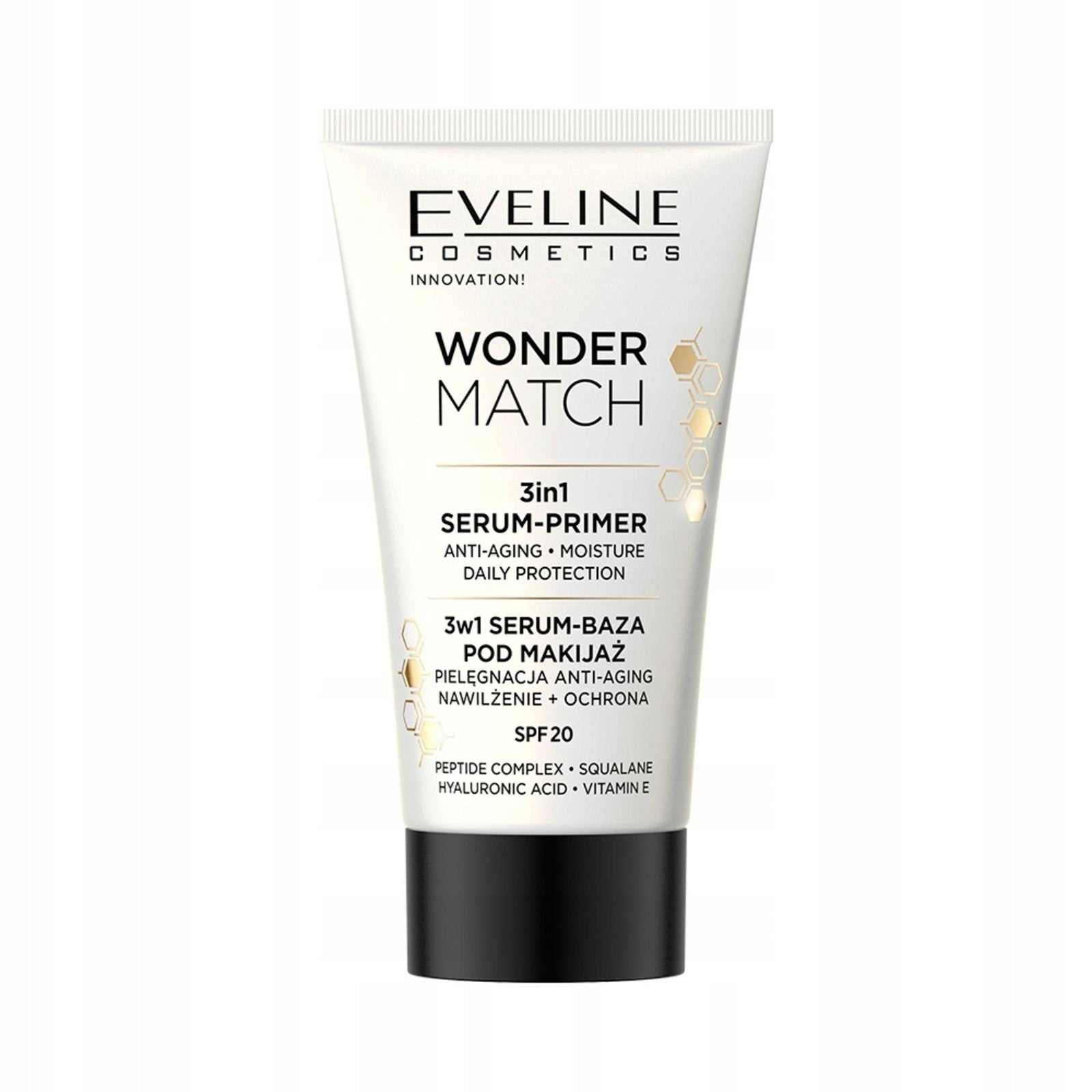 Eveline Cosmetics Wonder Match Pohjustus meikkivoidelle 3 in 1 Spf 20 30 ml