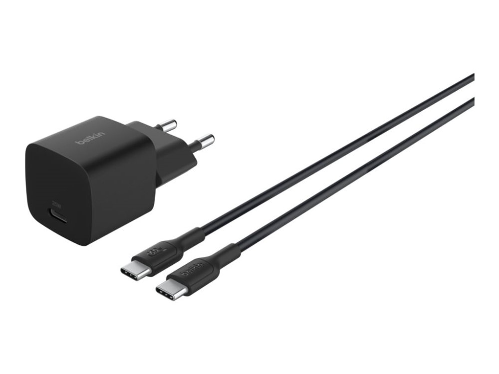 Belkin Boost Charge 25W USB-C PD/PPS - Seinälaturi, musta