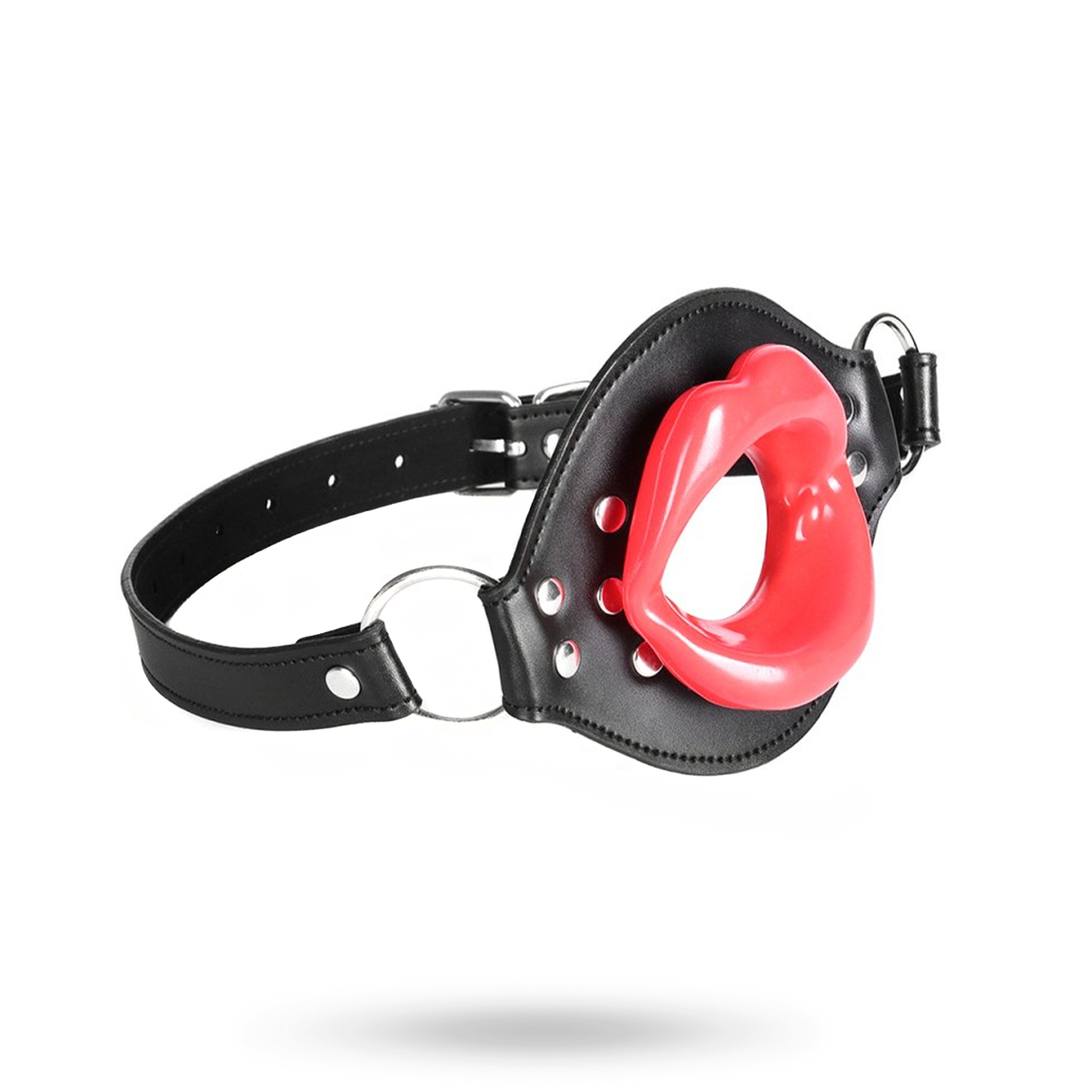 Lips Gag Black/Red suukapula