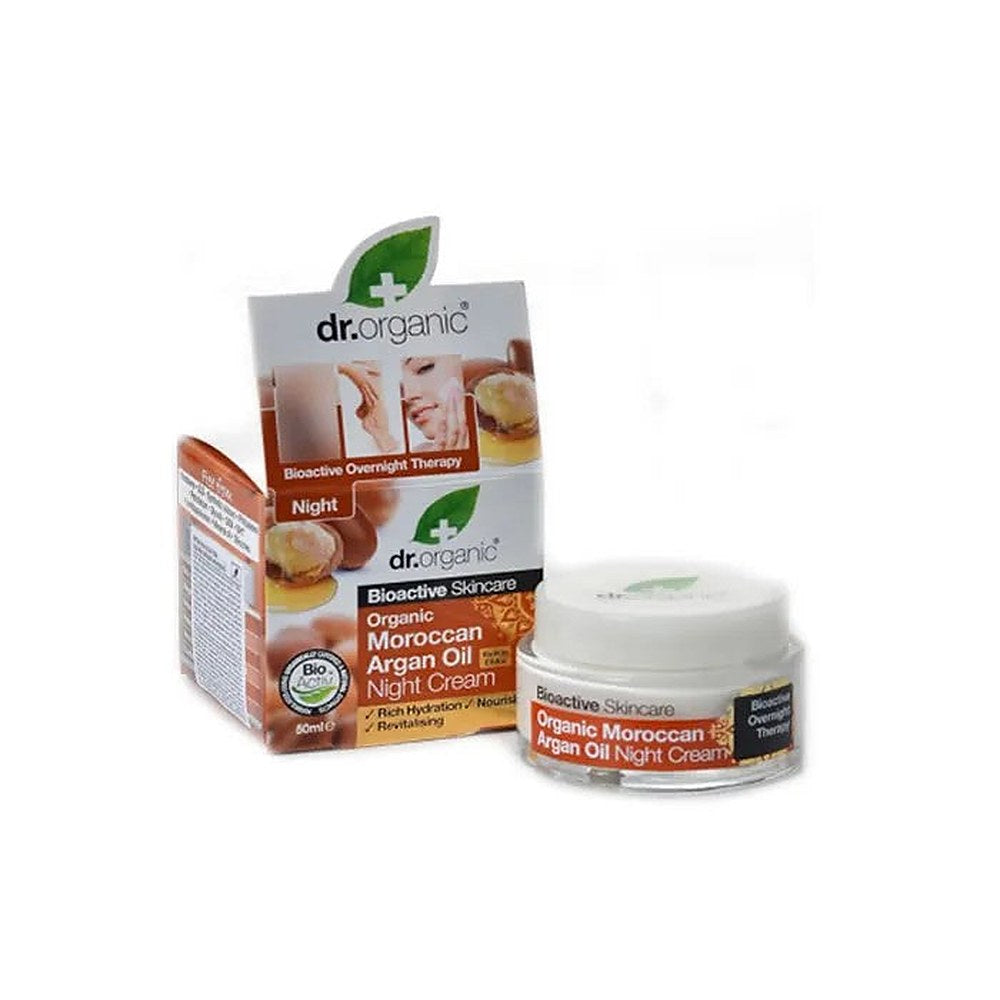 Dr Organic Marokkolainen Argan Oil yövoide 50ml