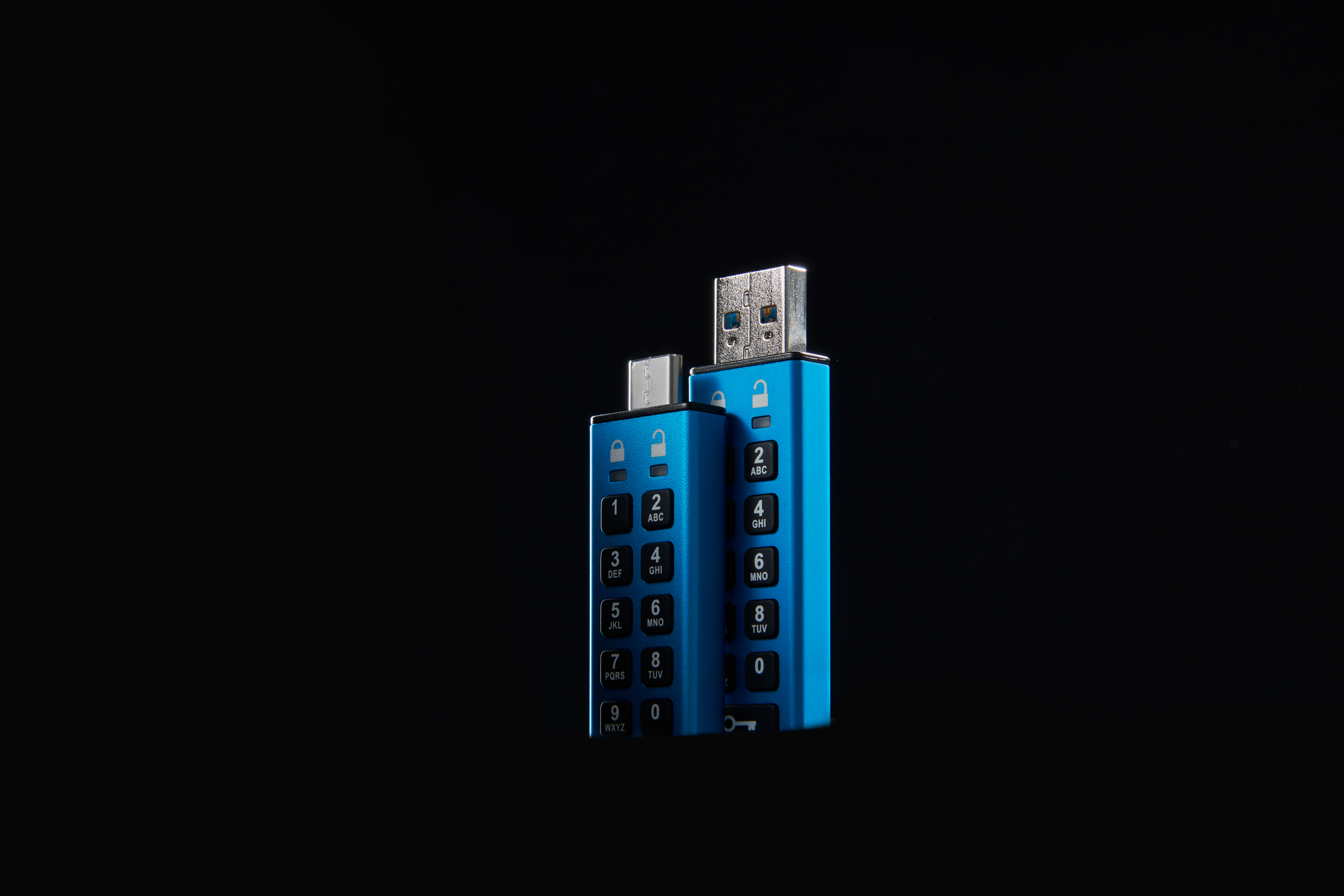 Kingston Ironkey Keypad 200 32gb Usb-a Sininen