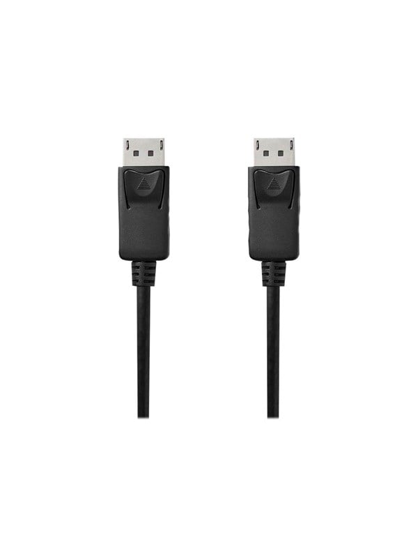 Nedis DisplayPort kaapeli | DisplayPort uros | DisplayPort uros | 8K@60Hz | Kullattu | 1.00 m | Pyöreä | PVC | Musta | Laatikko