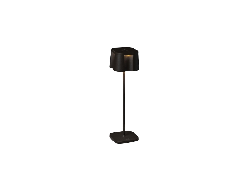 Nice-LED-koristevalaisin, USB-latausliitäntä musta