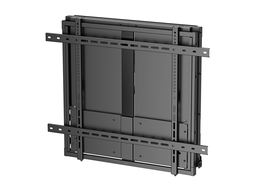 Deltaco ARM-0801, 190,5 cm (75), 2,29 m (90), 200 x 200 mm, 800 x 600 mm, Terästä, musta