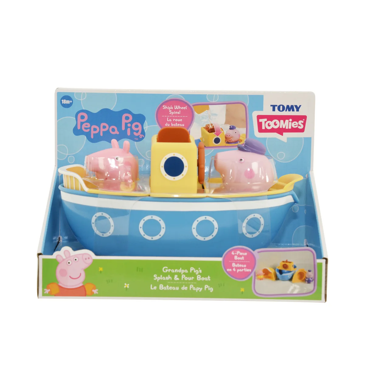 Tomy Toomies Peppa Pig Splash & Pour Kylpyleluvene