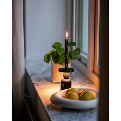 Konstsmide Nantes Pöytälamppu LED USB Musta 2200K/2700K Himmennettävä 7833-750 Vastaa: N/A