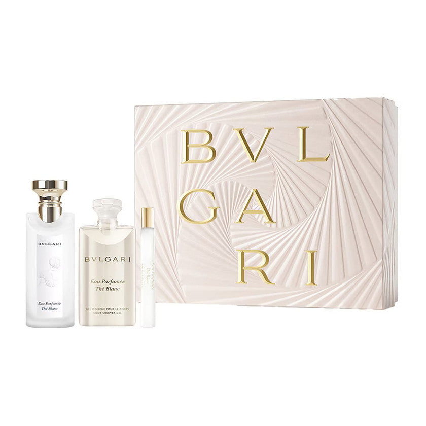 Bulgari Lahjasetti Thé Blanc 75ml Edt + 10ml Edt + 75ml suihkugeeli 1 kpl