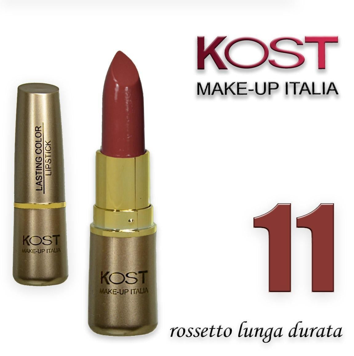 Pitkäkestoinen huulipuna Kost Make Up 11
