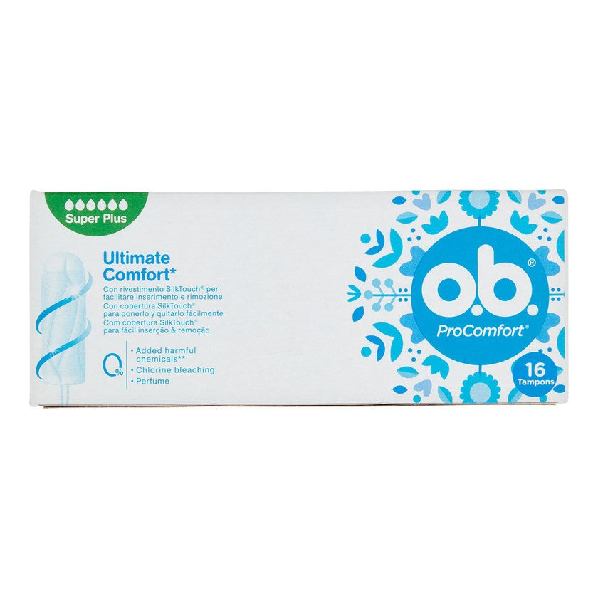 O.B. Procomfort Super Plus - Sisäiset suojat 16 kpl