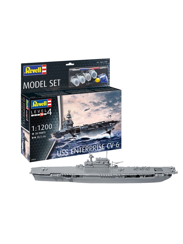 Revell Mallisarja USS Enterprise CV-6