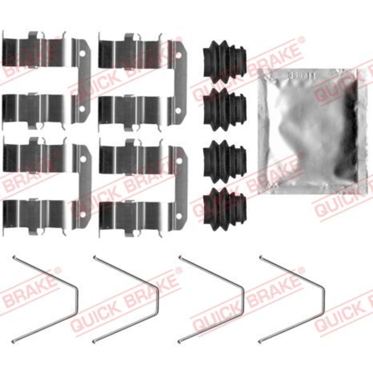 Jarrupalojen asennussarja QUICK BRAKE 109-0094