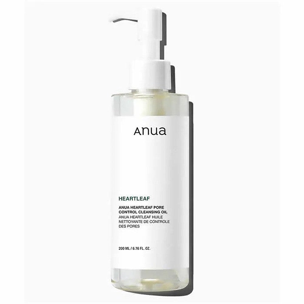 Anua Heartleaf Pore Cleansing Oil Control puhdistava puhdistusöljy kosteuttavalla vaikutuksella 200 ml