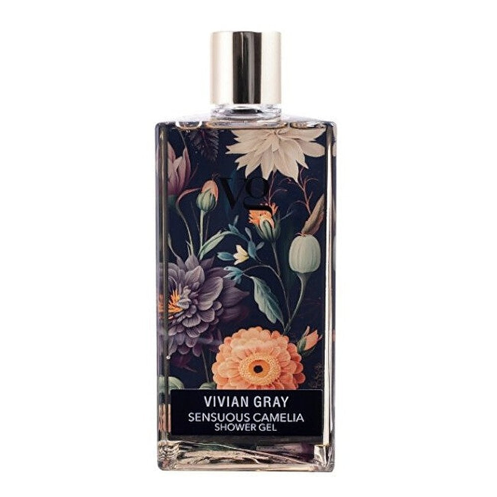 Vivian Grey, Camelia, Puhdistava ja Kosteuttava Suihkugeeli, Kaikille Ihotyypeille, 350ml
