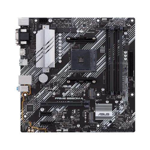 ASUS PRIME B550M-A Emolevy - AMD B550 - AMD AM4 - DDR4 RAM - Micro-ATX