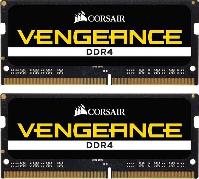 Corsair Vengeance SODIMM DDR4-2666 - 32GB - CL18 - Dual Channel (2 pcs) - Musta