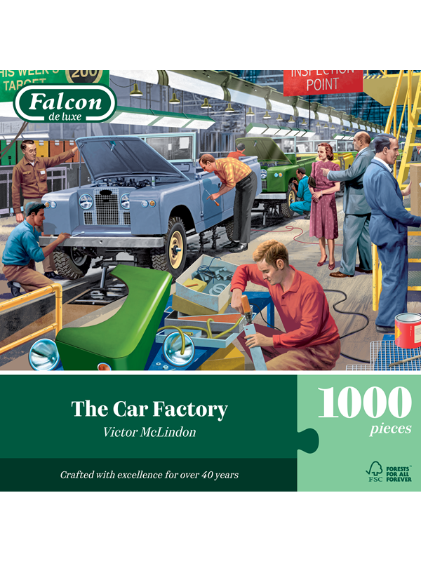 Falcon Haasta itseäsi tällä 1000 palan palapelillä.