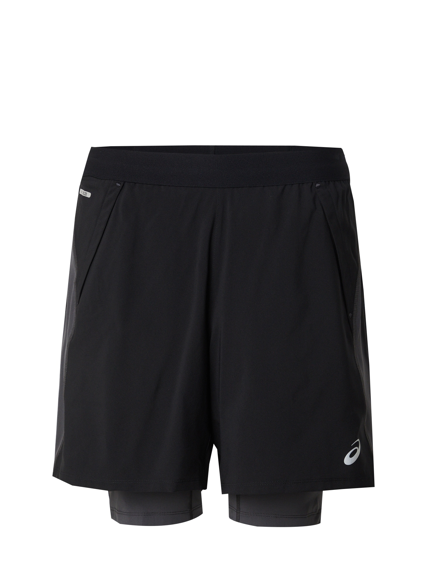 ASICS 2in1 juoksushortsit 7 tuumaa koko M musta miehille - mukavat ja toiminnalliset shortsit optimaaliseen juoksukokemukseen