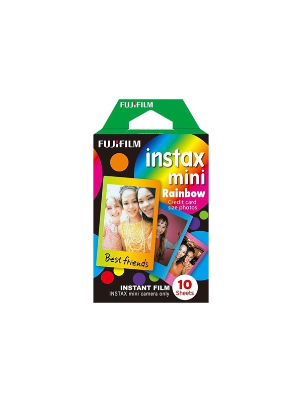 Fujifilm Instax Mini Rainbow - Pikakuvafilmi - ISO 800 - 10 laukausta