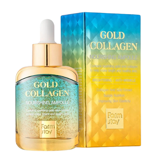 Farmstay Gold Collagen Nourishing Ampoule Anti-Aging Kasvoseerumi - 45 ml