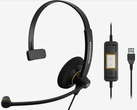 Epos Impact Sc 30 Ml Mono Usb-a Microsoft Teams Musta