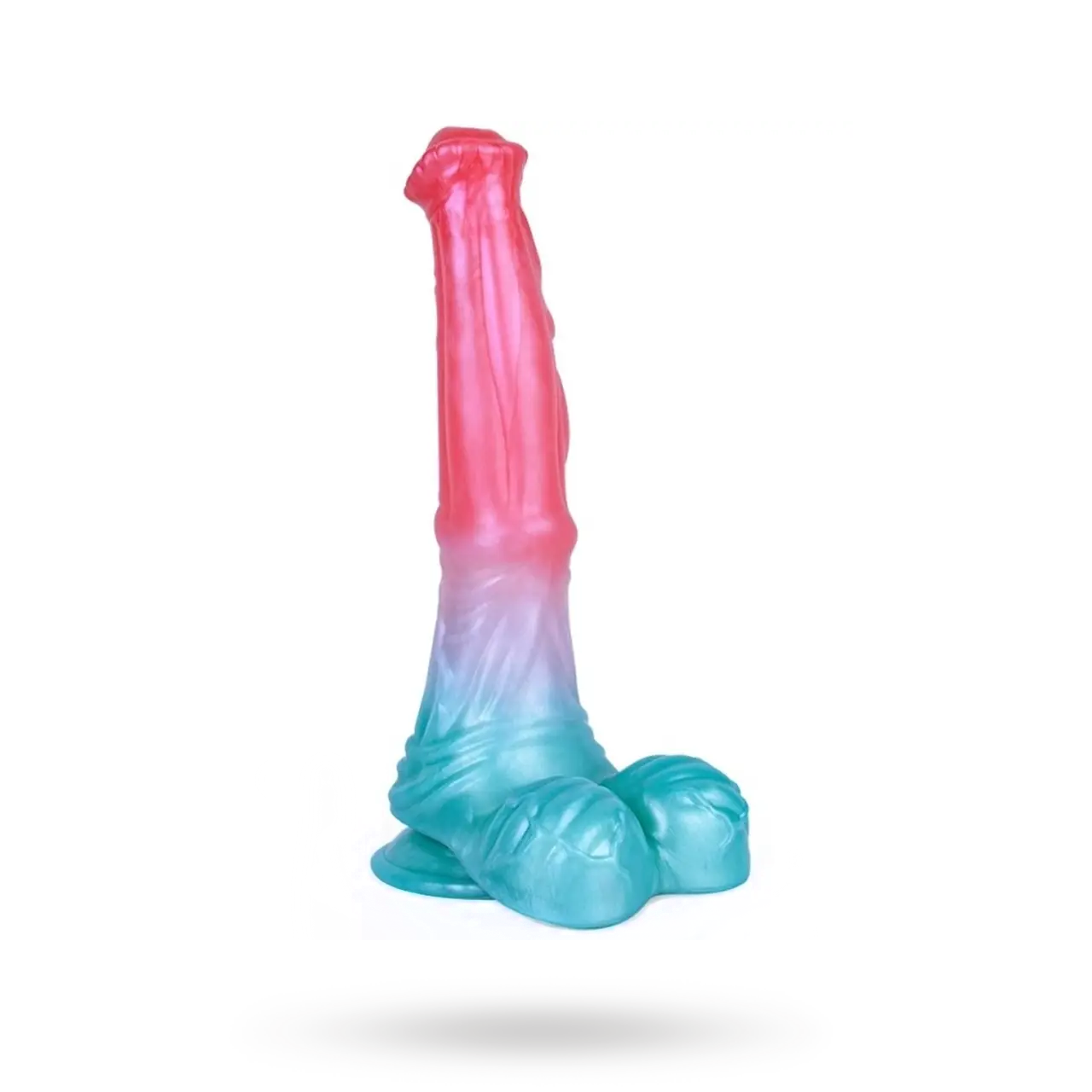 Alien Beast Cyan Rainbow Dildo 24,8 cm Dragon Dildo