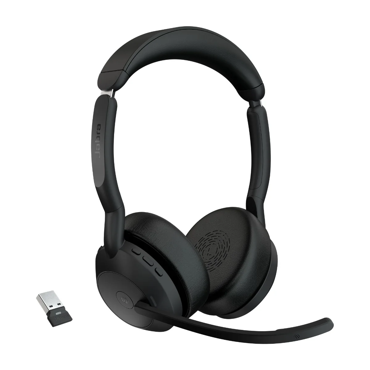 Jabra Evolve2 55 MS Link 380A Stereo -langaton headset